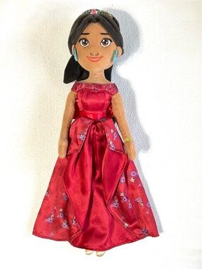 Plush Disney Princess Elena of Avalor 18” Soft Stuffed Doll Disney Store